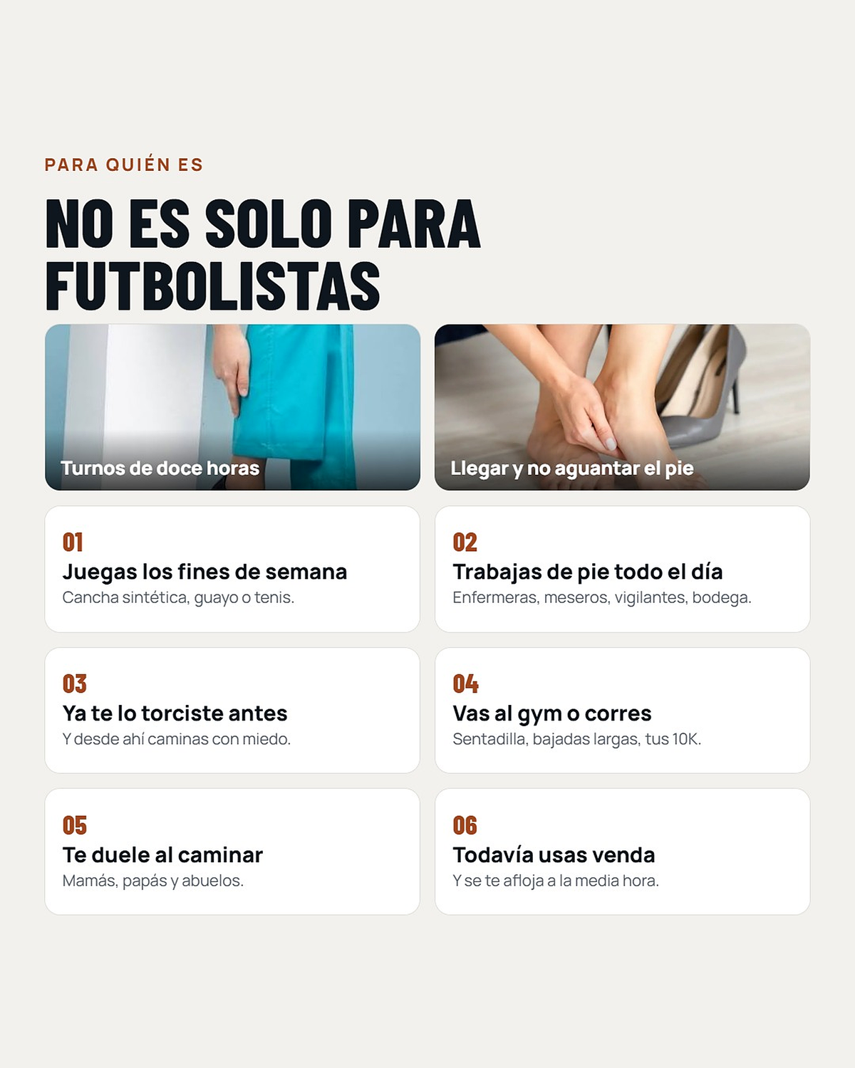 Tobillera 360° Pro