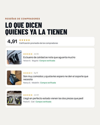 Tobillera 360° Pro