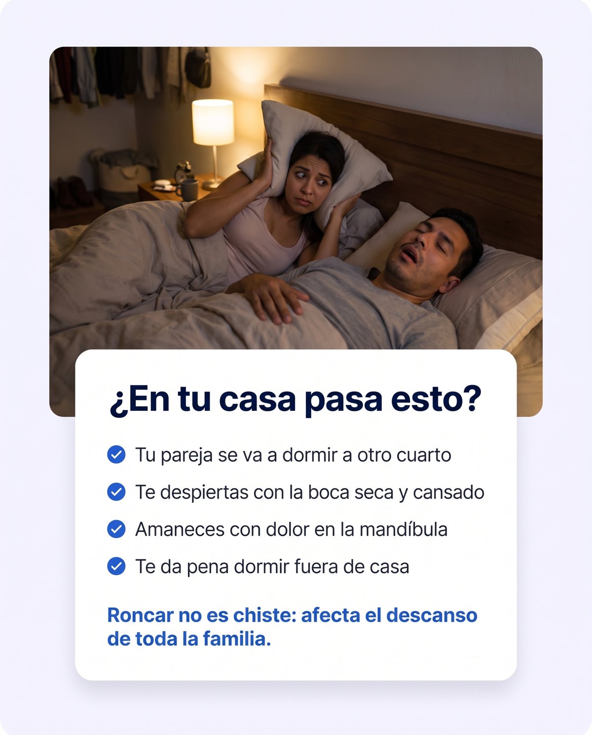 Protector bucal antirronquidos y antibruxismo