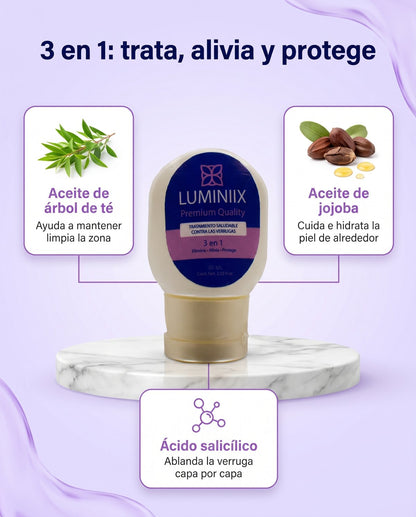 Luminiix - Tratamiento para verrugas